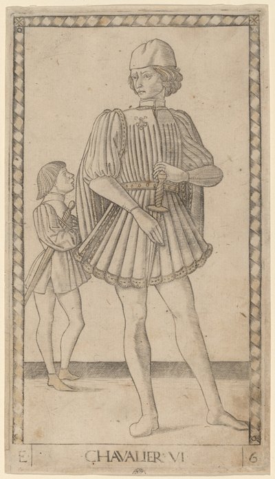 Caballero de Master of the E Series Tarocchi