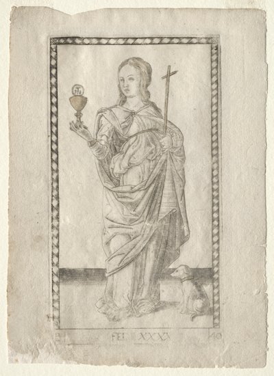 Fe (de los Tarocchi, serie B: Principios Cósmicos y Virtudes, #40) de Master of the E Series Tarocchi