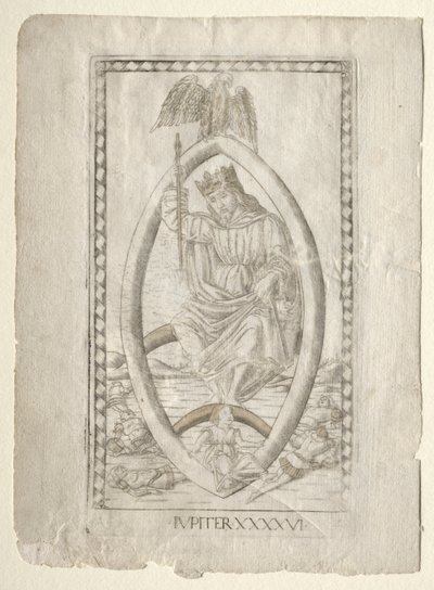 Júpiter (de los Tarocchi, serie A: Firmamentos del Universo, #46) de Master of the E Series Tarocchi
