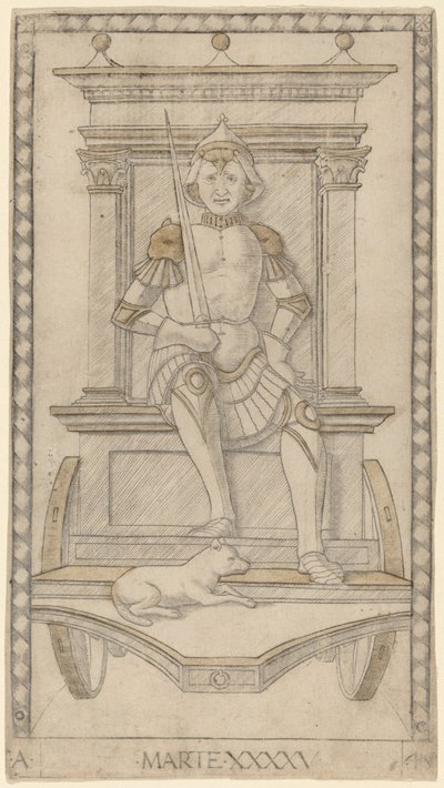 Marte de Master of the E Series Tarocchi