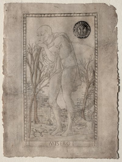 Tarocchi, antes de 1467 de Master of the E Series Tarocchi