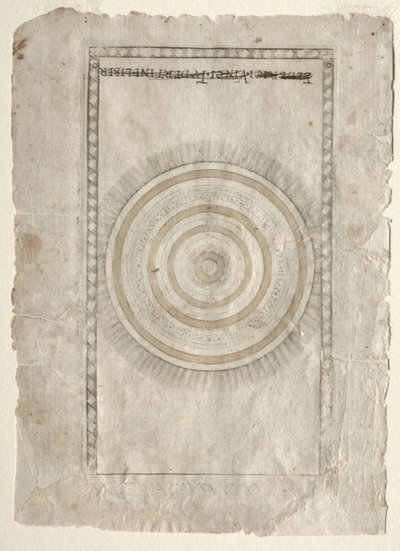 La esfera empírea de los Tarocchi, serie A de Master of the E Series Tarocchi