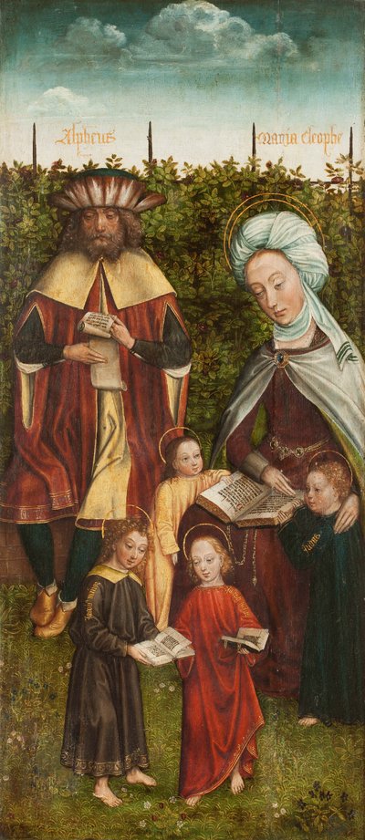 La Familia de Santa Ana Tríptico, panel derecho de Master of the Family of Saint