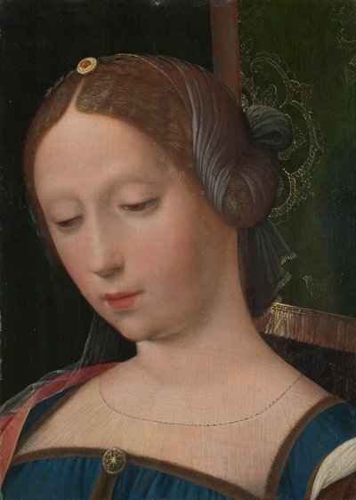 Cabeza femenina, mediados del siglo XVI de Master of the Female Half Lengths,