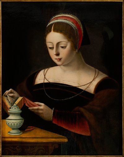 María Magdalena, c.1540 de Master of the Female Half Lengths