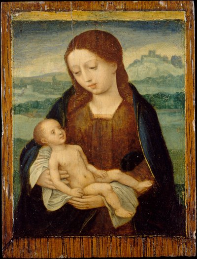 Virgen y Niño, ca. 1525-50 de Master of the Female Half Lengths