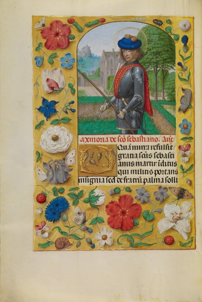San Sebastián de Master of the First Prayer Book of Maximilian