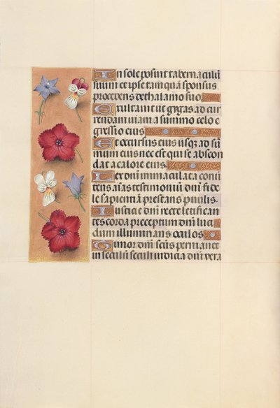 Horas de la Reina Isabel la Católica, Reina de España: Fol. 101v de Master of the First Prayerbook of Maximillian