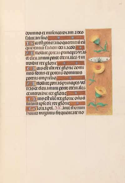 Horas de la Reina Isabel la Católica, Reina de España: Fol. 103r, c. 1500 de Master of the First Prayerbook of Maximillian