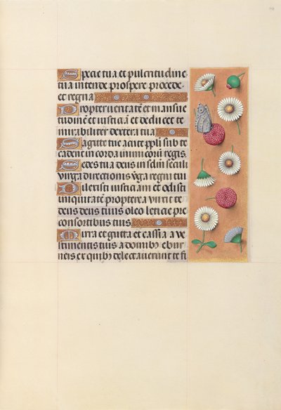 Horas de la Reina Isabel la Católica, Reina de España:  Fol. 104r de Master of the First Prayerbook of Maximillian