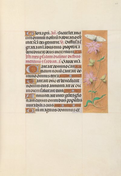 Horas de la Reina Isabel la Católica, Reina de España: Fol. 107r, c. 1500 de Master of the First Prayerbook of Maximillian