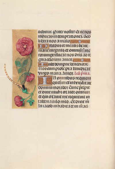 Horas de la Reina Isabel la Católica, Reina de España: Fol. 110v, c. 1500 de Master of the First Prayerbook of Maximillian