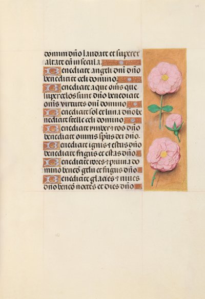 Horas de la Reina Isabel la Católica, Reina de España: Fol. 119r, c. 1500 de Master of the First Prayerbook of Maximillian