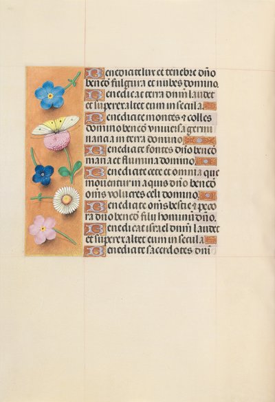 Horas de la Reina Isabel la Católica, Reina de España: Fol. 119v, c. 1500 de Master of the First Prayerbook of Maximillian