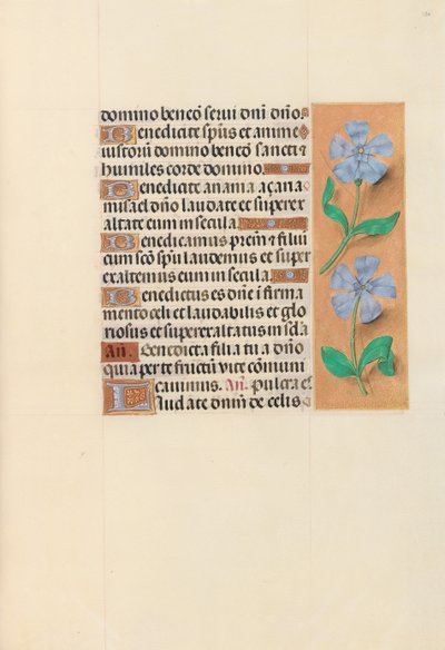 Horas de la Reina Isabel la Católica, Reina de España: Fol. 120r, c. 1500 de Master of the First Prayerbook of Maximillian