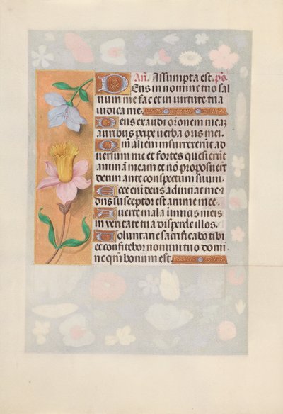 Horas de la Reina Isabel la Católica, Reina de España: Fol. 127v, c. 1500 de Master of the First Prayerbook of Maximillian