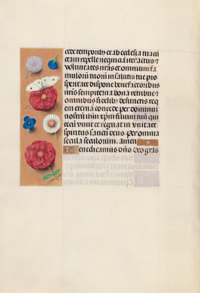 Horas de la Reina Isabel la Católica, Reina de España: Fol. 130v, c. 1500 de Master of the First Prayerbook of Maximillian