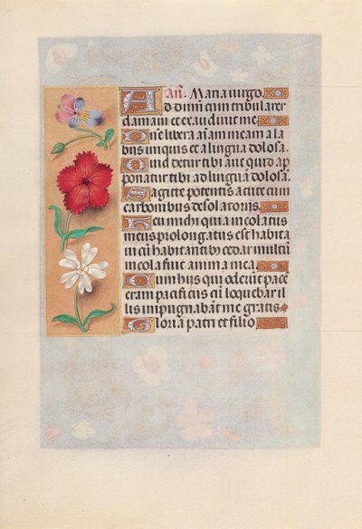 Horas de la Reina Isabel la Católica, Reina de España: Fol. 132v de Master of the First Prayerbook of Maximillian