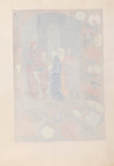 Horas de la Reina Isabel la Católica, Reina de España: Fol. 141r, c. 1500 de Master of the First Prayerbook of Maximillian