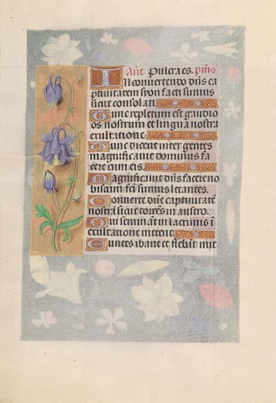 Horas de la Reina Isabel la Católica, Reina de España: Fol. 142v, c. 1500 de Master of the First Prayerbook of Maximillian