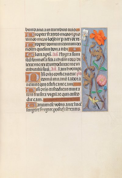 Horas de la Reina Isabel la Católica, Reina de España: Fol. 149r, c. 1500 de Master of the First Prayerbook of Maximillian