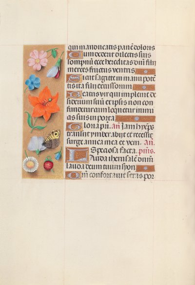 Horas de la Reina Isabel la Católica, Reina de España: Fol. 149v, c. 1500 de Master of the First Prayerbook of Maximillian