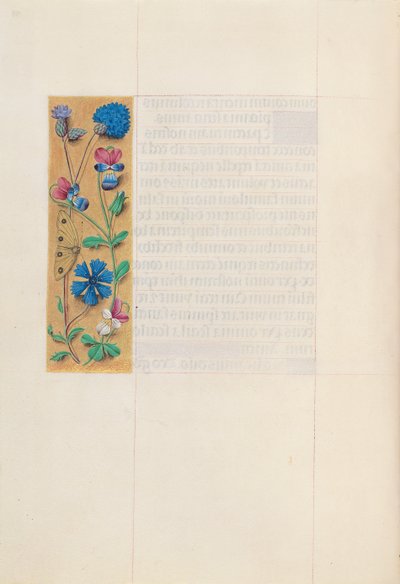 Horas de la Reina Isabel la Católica, Reina de España: Fol. 153v, c. 1500 de Master of the First Prayerbook of Maximillian