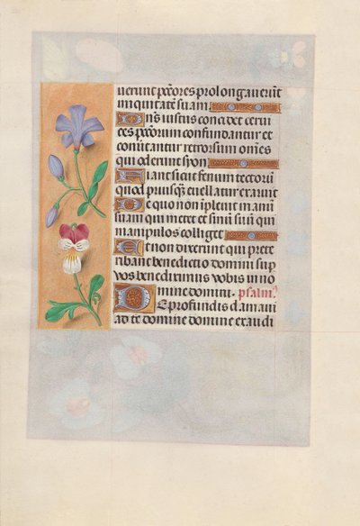 Horas de la Reina Isabel la Católica, Reina de España: Fol. 155v, c. 1500 de Master of the First Prayerbook of Maximillian