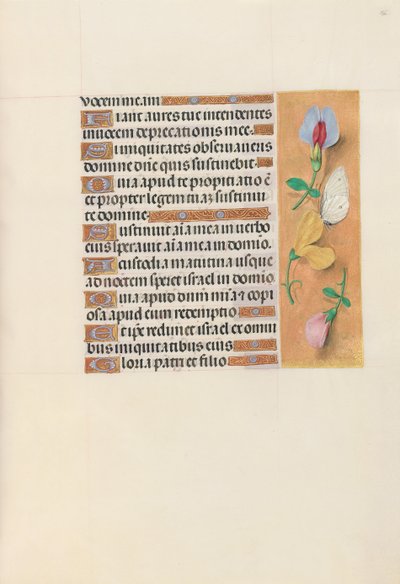 Horas de la Reina Isabel la Católica, Reina de España: Fol. 156r, c. 1500 de Master of the First Prayerbook of Maximillian