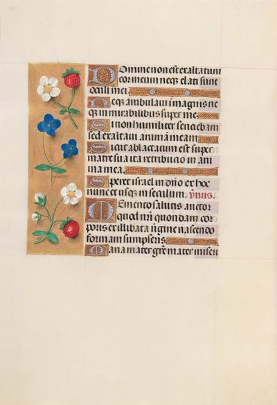 Horas de la Reina Isabel la Católica, Reina de España: Fol. 156v, c. 1500 de Master of the First Prayerbook of Maximillian