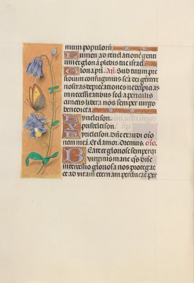 Horas de la Reina Isabel la Católica, Reina de España: Fol. 157v, c. 1500 de Master of the First Prayerbook of Maximillian