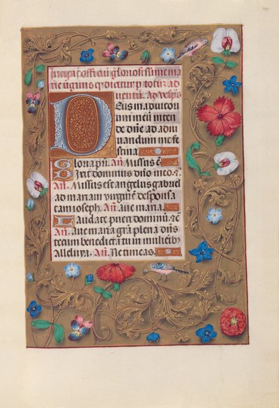 Horas de la Reina Isabel la Católica, Reina de España:  Fol. 160r de Master of the First Prayerbook of Maximillian