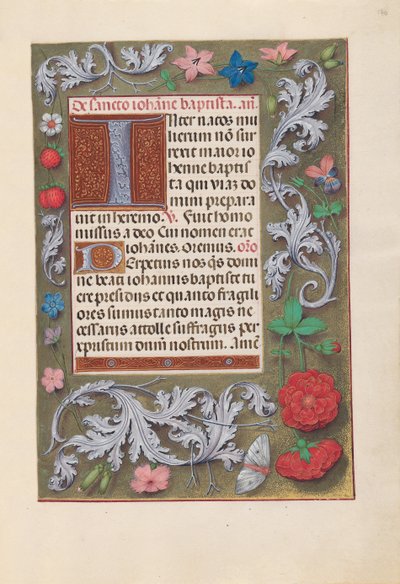 Horas de la Reina Isabel la Católica, Reina de España: Fol. 170r, c. 1500 de Master of the First Prayerbook of Maximillian
