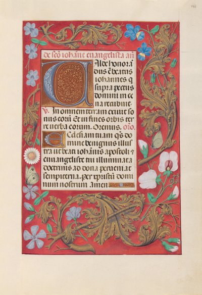 Horas de la Reina Isabel la Católica, Reina de España: Fol. 172r, c. 1500 de Master of the First Prayerbook of Maximillian