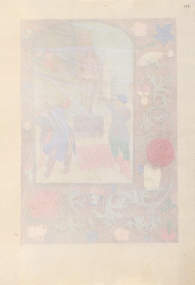 Horas de la Reina Isabel la Católica, Reina de España:  Fol. 177r de Master of the First Prayerbook of Maximillian