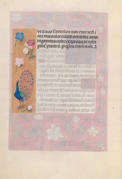 Horas de la Reina Isabel la Católica, Reina de España: Fol. 180v, c. 1500 de Master of the First Prayerbook of Maximillian