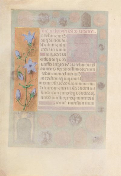 Horas de la Reina Isabel la Católica, Reina de España: Fol. 184v, c. 1500 de Master of the First Prayerbook of Maximillian