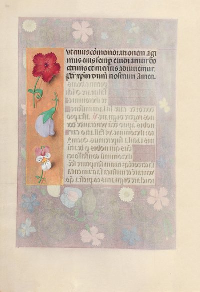 Horas de la Reina Isabel la Católica, Reina de España: Fol. 186v, c. 1500 de Master of the First Prayerbook of Maximillian