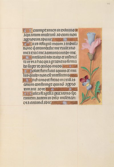 Horas de la Reina Isabel la Católica, Reina de España: Fol. 202r, c. 1500 de Master of the First Prayerbook of Maximillian