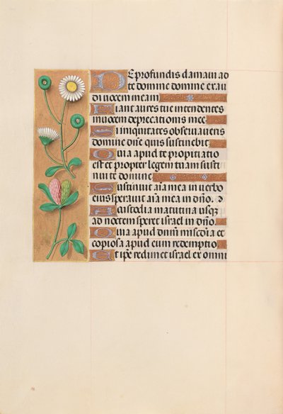 Horas de la Reina Isabel la Católica, Reina de España: Fol. 208v, c. 1500 de Master of the First Prayerbook of Maximillian