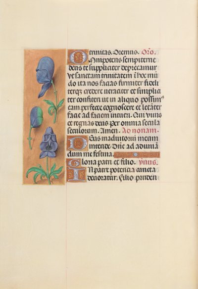 Horas de la Reina Isabel la Católica, Reina de España: Fol. 20v, c. 1500 de Master of the First Prayerbook of Maximillian