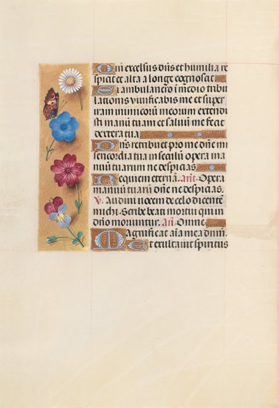 Horas de la Reina Isabel la Católica, Reina de España: Fol. 223v de Master of the First Prayerbook of Maximillian