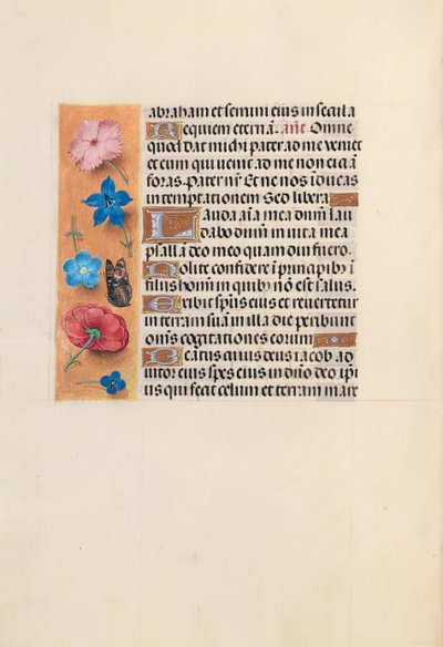 Horas de la Reina Isabel la Católica, Reina de España: Fol. 224v, c. 1500 de Master of the First Prayerbook of Maximillian