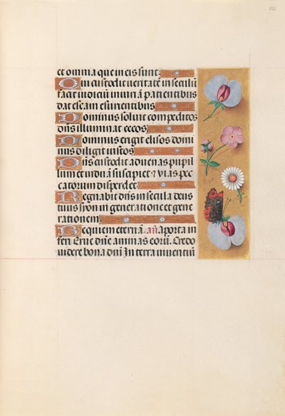 Horas de la Reina Isabel la Católica, Reina de España: Fol. 225r de Master of the First Prayerbook of Maximillian
