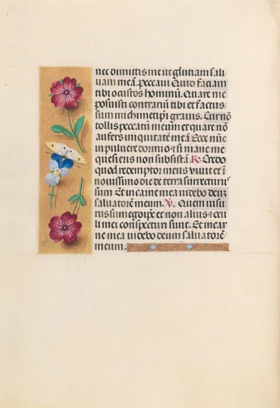 Horas de la Reina Isabel la Católica, Reina de España: Fol. 231v, c. 1500 de Master of the First Prayerbook of Maximillian