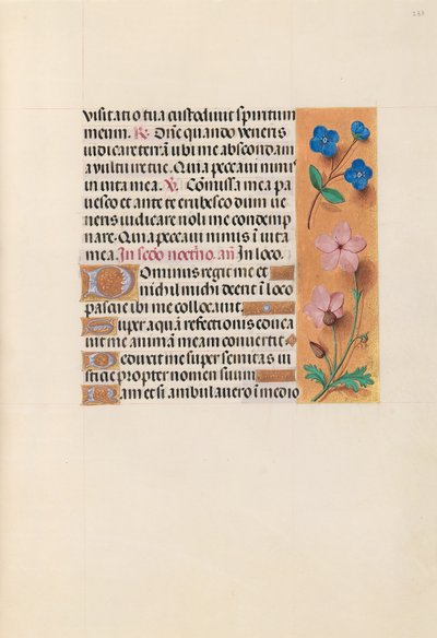 Horas de la Reina Isabel la Católica, Reina de España:  Fol. 233r de Master of the First Prayerbook of Maximillian