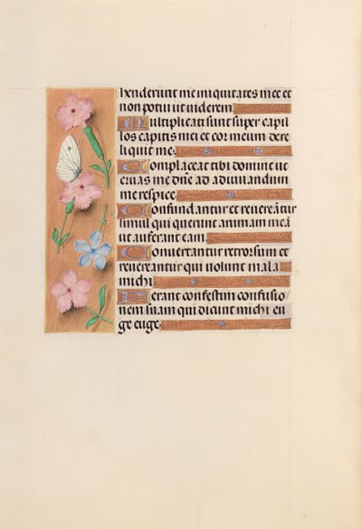 Horas de la Reina Isabel la Católica, Reina de España: Fol. 240v, c. 1500 de Master of the First Prayerbook of Maximillian