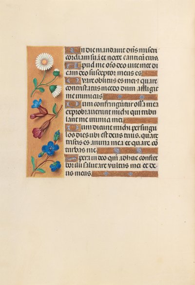 Horas de la Reina Isabel la Católica, Reina de España: Fol. 243v, c. 1500 de Master of the First Prayerbook of Maximillian