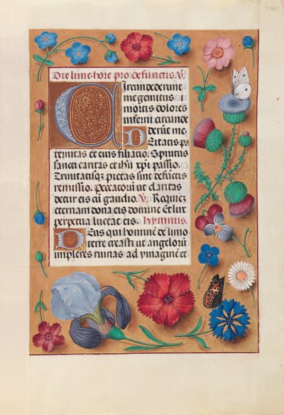 Horas de la Reina Isabel la Católica, Reina de España: Fol. 25r de Master of the First Prayerbook of Maximillian