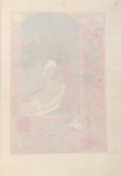 Horas de la Reina Isabel la Católica, Reina de España: Fol. 261r, c. 1500 de Master of the First Prayerbook of Maximillian